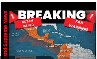 FAA Issues Caution for U.S. Airlines Over Latin American Airspace