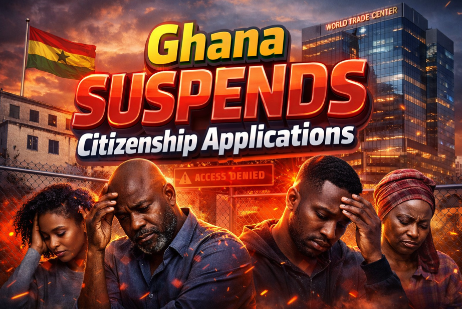Ghana Suspends Citizenship Applications..