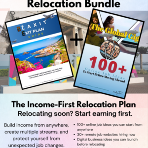Blaxit Exit Plan & The Global Gig (100+ Online Job Ideas) Bundle